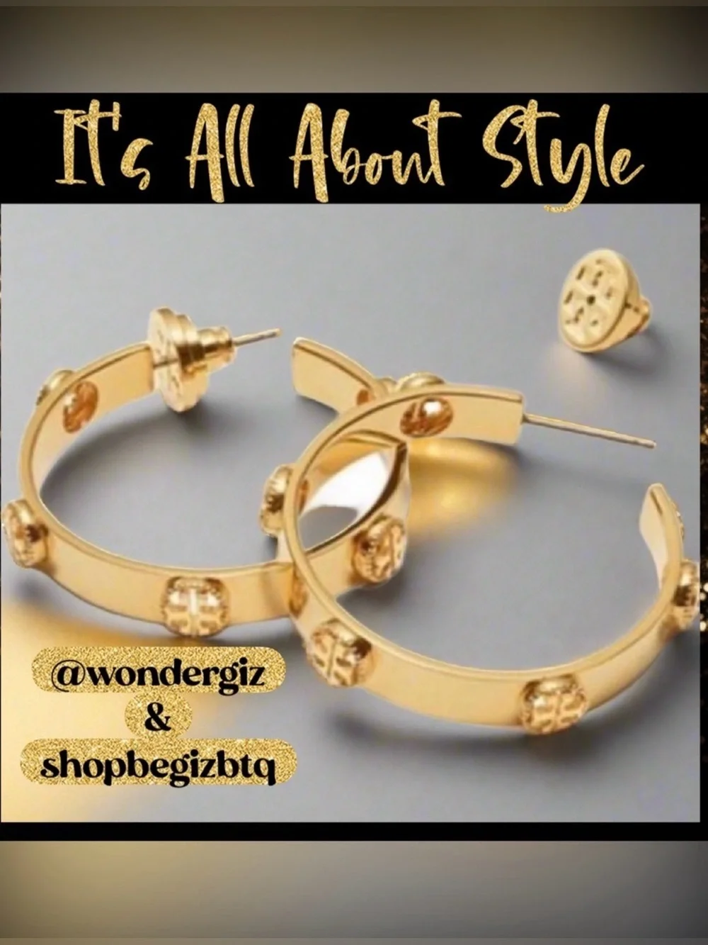🔥🔥🔥Tory Burch Authentic Earrings At Awesome Prices To Buy Now & Save Price Firm